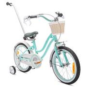 Rowery - Rower dziecięcy SUN BABY Heart Bike 16 cali dla dziewczynki Miętowy - miniaturka - grafika 1