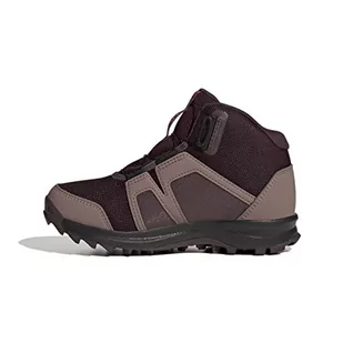 adidas Uniseks - dzieci Terrex Agravic Boa Mid RAIN.RDY Hiking, Sneakersy Shadow Maroon/Matt Purple Met./Wonder Red, 30 EU - Buty dla chłopców - miniaturka - grafika 1