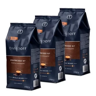 Kawa ziarnista DAVIDOFF Espresso 57 3 x 1 kg | Bezpłatny transport - Kawa - miniaturka - grafika 1