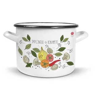 Emalia Olkusz OLKUSZ WARZYWA GARNEK 20 CM 4,5 L STAL EMALIOWANA INDUKCJA 698401 - Garnki - miniaturka - grafika 1