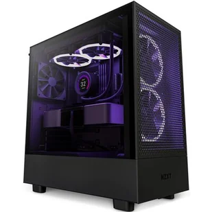 Nzxt H5 Flow Midi Tower Z Oknem Czarna (Z32907) - Obudowy komputerowe - miniaturka - grafika 1