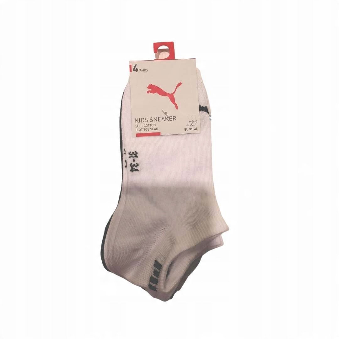 PUMA SKARPETY QUARTERS 4-PACK 93582701 r 27-30