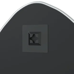 Lumarko Lustro ścienne, srebrne, 50x40 cm - Lustra - miniaturka - grafika 6