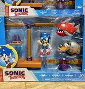 Figurki dla dzieci - Zestaw figurek JAKKS PACIFIC Sonic The Hedgehog Diorama Flying Battery Zone 41442 - miniaturka - grafika 1