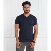 Koszulki męskie - Gant T-shirt Slim Fit - miniaturka - grafika 1