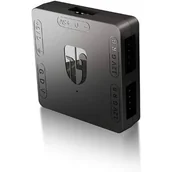 Akcesoria do komputerów stacjonarnych - DeepCool DeepCool RGB Convertor hub - 5V ARGB to 12V RGB DP-FRGB-CHUB5-12V - miniaturka - grafika 1