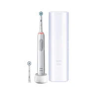 Szczoteczki elektryczne - ORAL-B Oral-B Pro 3 3500 White Sensitive Clean szczoteczka elektryczna z etui i 2 końcówkami - miniaturka - grafika 1