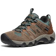 Buty trekkingowe damskie - KEEN Headout damskie buty trekkingowe, wodoszczelne, Shitake/Dark Forest, 40 EU, Shitake Dark Forest, 40.5 EU - miniaturka - grafika 1