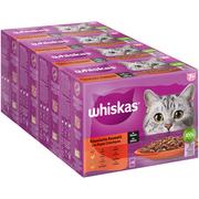 Mokra karma dla kotów - Megapakiet Whiskas Senior 7+/11+, saszetki, 48 x 85 g - 7+ Wybór dań klasycznych w sosie - miniaturka - grafika 1