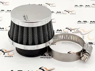 Części motocyklowe - Filtr Powietrza Stożkowy 35Mm Chrom Uniwersalny - miniaturka - grafika 1