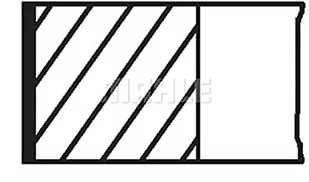 MAHLE Zestaw pierścieni tłoka MAHLE 029 55 N1 - Układ napędowy - akcesoria - miniaturka - grafika 1
