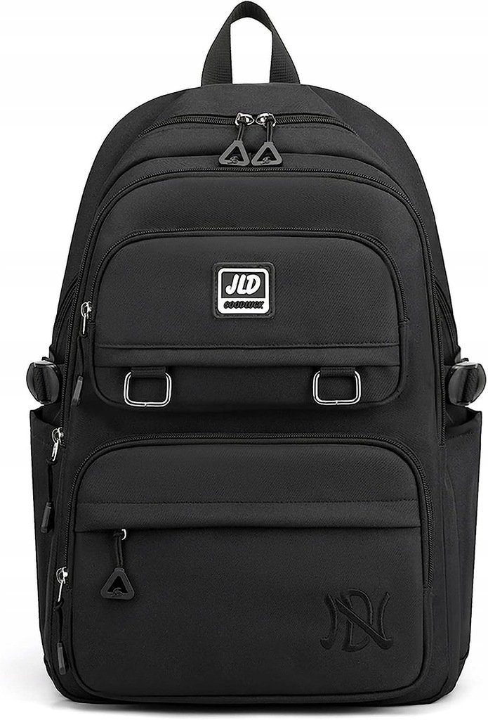 Plecak Szkolny Młodzieżowy Tornister Dla Dziewczynki Chłopca Czarny Dla 1-3