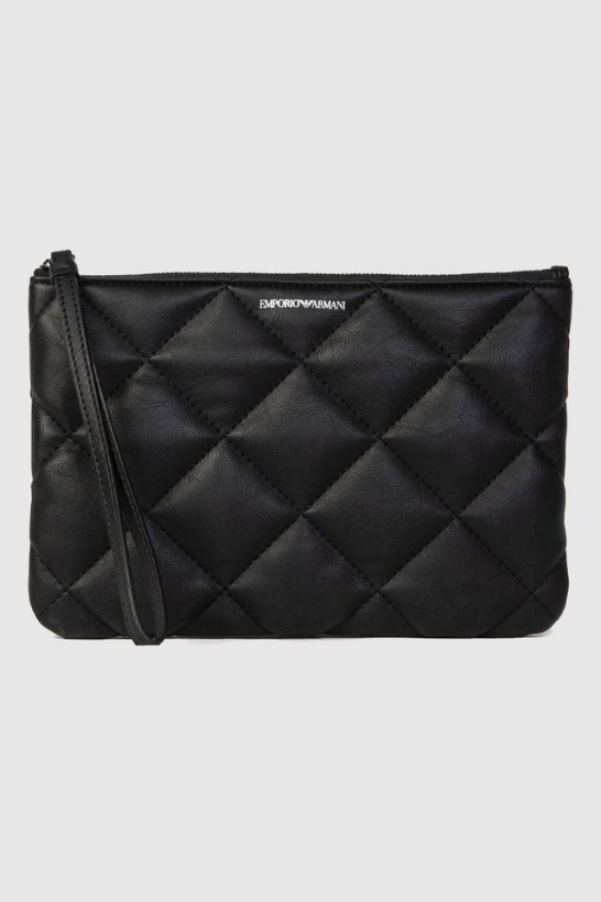 EMPORIO ARMANI Czarna pikowana saszetka damska
