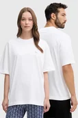 Koszulki i topy damskie - Lacoste t-shirt bawełniany kolor biały gładki TH7744 - miniaturka - grafika 1