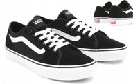 Buty sportowe męskie - Buty Męskie Vans Old Skool Classic Czarne Trampki Rozmiar 43 - miniaturka - grafika 1