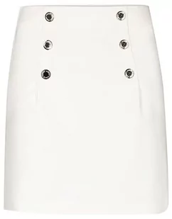 Morgan damska spódnica z wysokim stanem z guzikami JIPLI.F Ecru T34, Off White, 32 - Spódnice - miniaturka - grafika 1