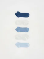 Skarpetki dla dzieci - Reserved - Skarpetki z bawełną 5 pack - niebieski - miniaturka - grafika 1