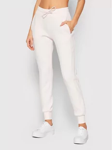 Guess Spodnie dresowe Allie O1GA49 KAMN2 Różowy Regular Fit - Spodnie sportowe damskie - miniaturka - grafika 1