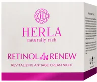 Kremy do twarzy - Herla Retinol Renew Krem Do Twarzy Z Aktywnym Retinolem Na Noc 50 ml - miniaturka - grafika 1