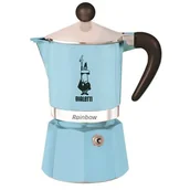 Zaparzacze i kawiarki - Bialetti RAINBOW 3 TZ 150 ML JASNO NIEBIESKA - miniaturka - grafika 1