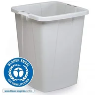 Kosze biurowe - Kosz na śmieci 90L DURABLE DURABIN ECO szary 1szt. /1800505050/ - miniaturka - grafika 1
