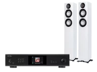 Zestawy stereo - Rotel S14 (czarny) + Carina FS247.4 (biały) - miniaturka - grafika 1