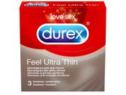 Prezerwatywy - Durex Feel Thin Ultra 3 pack - miniaturka - grafika 1