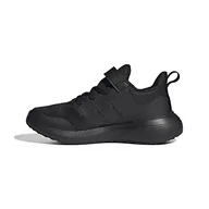 Buty dla chłopców - adidas Fortarun 2.0 EL K sneakersy chłopięce, Core Black Core Black Carbon, 35.5 eu - miniaturka - grafika 1