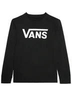 Bluzy dla chłopców - Vans Bluzka Classic Ls VN000XOI Czarny Classic Fit - miniaturka - grafika 1