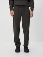 Dresy męskie - Reserved - Spodnie jogger straight - ciemnoszary - miniaturka - grafika 1