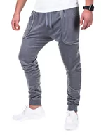 Spodnie męskie - Spodnie - grafitowe P362 - miniaturka - grafika 1