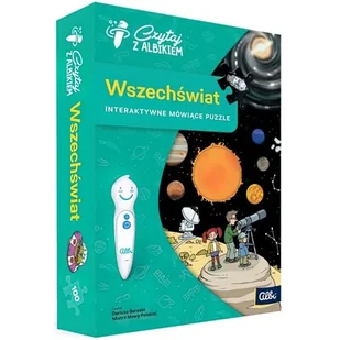 Albi Puzzle 100 elementów. Czytaj z Albikiem. Wszechświat. Interaktywne mówiące puzzle - Puzzle - miniaturka - grafika 1