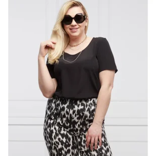 Persona by Marina Rinaldi Bluzka BELLA Plus size| Regular Fit | z dodatkiem jedwabiu - Bluzki damskie - miniaturka - grafika 1