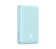 Powerbanki - Baseus P10059001313-00 Magnetic Mini Air 10000mAh 20W Niebieski - miniaturka - grafika 1