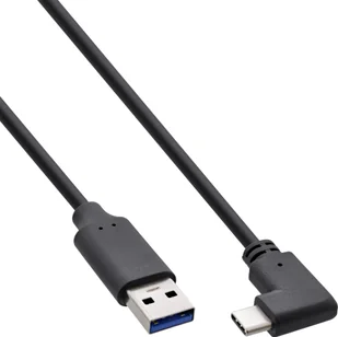 Kabel USB InLine USB-A - USB-C 1.5 m Czarny 35714W - Kable USB - miniaturka - grafika 1