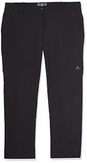 Spodnie damskie - McKinley Damskie spodnie Madok Czarny 44W - grafika 1