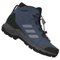 Buty dla chłopców - Buty dziecięce Adidas Terrex Mid Gtx K Rozmiar butów (UE): 33,5 / Kolor: ciemnoniebieski - miniaturka - grafika 1