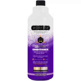 Morfose, Silver Conditioner, Odżywka Do Włosów Blond I Siwych, Nawilża I Dodaje Blasku, Bez Sls I Sles, Parabenów, 1000 ml - Odżywki do włosów - miniaturka - grafika 1