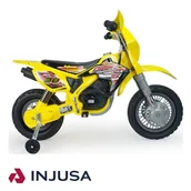 Pojazdy elektryczne dla dzieci - Injusa Motor na akumulator Cross Drift Thunder Max 12V 6811 - miniaturka - grafika 1