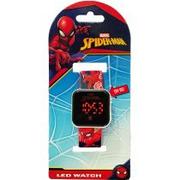 Zabawki interaktywne dla dzieci - KIDS EUROSWAN Zegarek LED z kalendarzem Spiderman SPD4800 - miniaturka - grafika 1