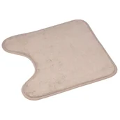 Dywaniki łazienkowe - DOUCEUR D'INTERIEUR douceur D 'Interieur witaminy dywanik do toalety Uni poliester 45 x 45 x 1 cm, szarobrązowy, jeden rozmiar 6GMB268TA - miniaturka - grafika 1