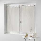 Firany - Douceur d'intérieur   Firana do kuchni krótka HALTONA 60 x 160 cm kolor naturalny 2 sztuki 1625251 - miniaturka - grafika 1