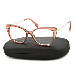 Damskie Okulary do Czytania moc: +2,5 Kocie Oczy ST314 - Okulary korekcyjne, oprawki, szkła - miniaturka - grafika 1