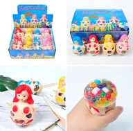 Figurki dla dzieci - ZESTAW 12 SYRENEK GNIOTEK 8,5X6 CM - NT6232 DO ZABAWY I NAUKI - miniaturka - grafika 1