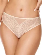 Biustonosze - Gorteks Biustonosz damski, beżowy, 80F - miniaturka - grafika 1