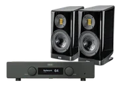 Zestawy stereo - Hegel H120 (czarny) + VELA BS403.2 (czarny) - miniaturka - grafika 1