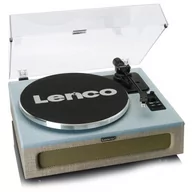 Gramofony - Lenco LS-440BUBG niebiesko-szary - miniaturka - grafika 1