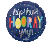 Balony i akcesoria - Balon foliowy 18" SHP - Hooray! - miniaturka - grafika 1