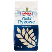 Płatki śniadaniowe i musli - Janex Płatki ryżowe 300 g - miniaturka - grafika 1