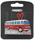 Magnesy - Magnes I love Poland Polska ILP-MAG-C-PL-66 - miniaturka - grafika 1